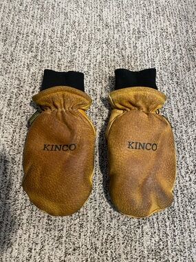 Kinko, KIN-901T, premium leather work and ski mitt
